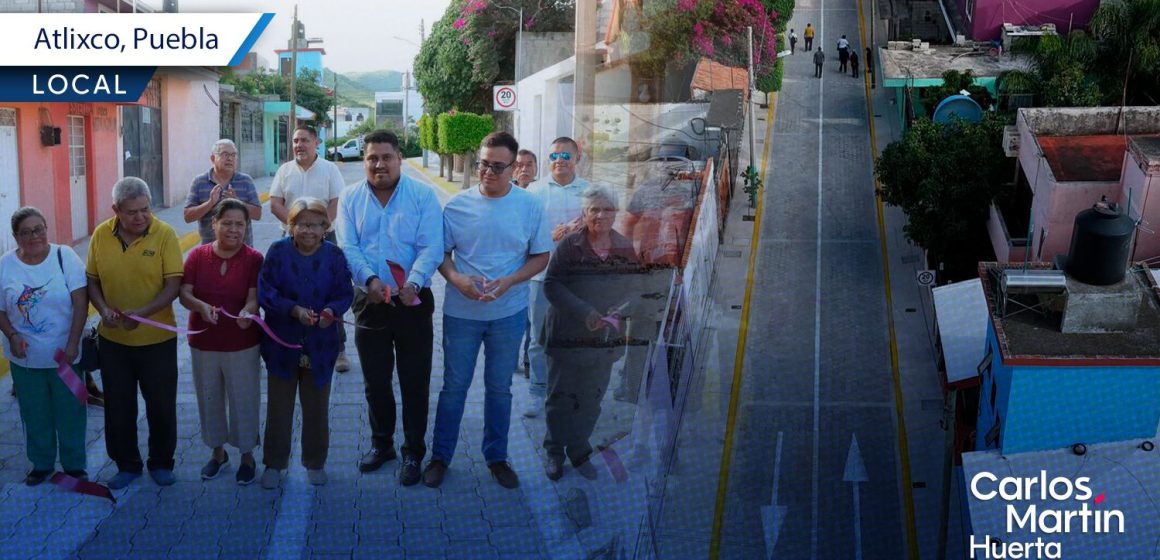 Ariadna Ayala entrega obra en Lomas de Temaxcalapa, Atlixco