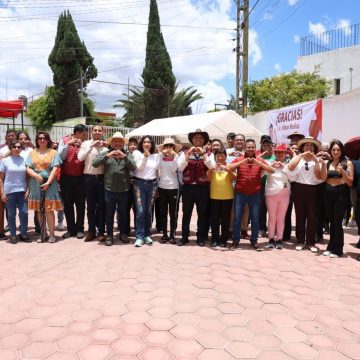 Omar Muñoz cumple su palabra de mejorar las vialidades de Cuautlancingo