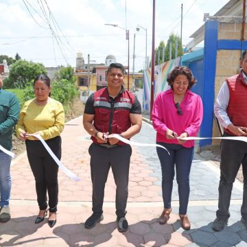 Omar Muñoz realiza jornada integral de trabajo en Cuautlancingo