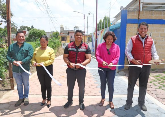 Omar Muñoz realiza jornada integral de trabajo en Cuautlancingo