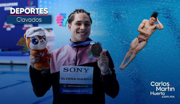 Osmar Olvera es nombrado el mejor clavadista del Mundial de Singapur