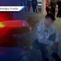 Presunto acosador es golpeado en fraccionamiento de San Pedro Zacachimalpa