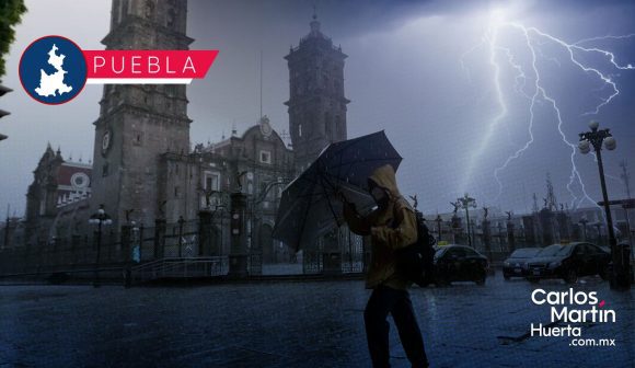 Pronóstico del clima en Puebla: lluvias y tormentas eléctricas este 20 de agosto de 2025