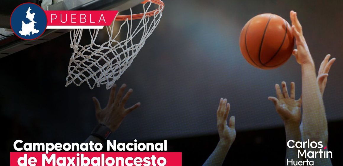Puebla será sede del Campeonato Nacional de Maxibaloncesto 2025