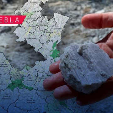 Puebla y la UNAM arrancan pruebas para ubicar yacimientos de litio en 7 municipios de la mixteca