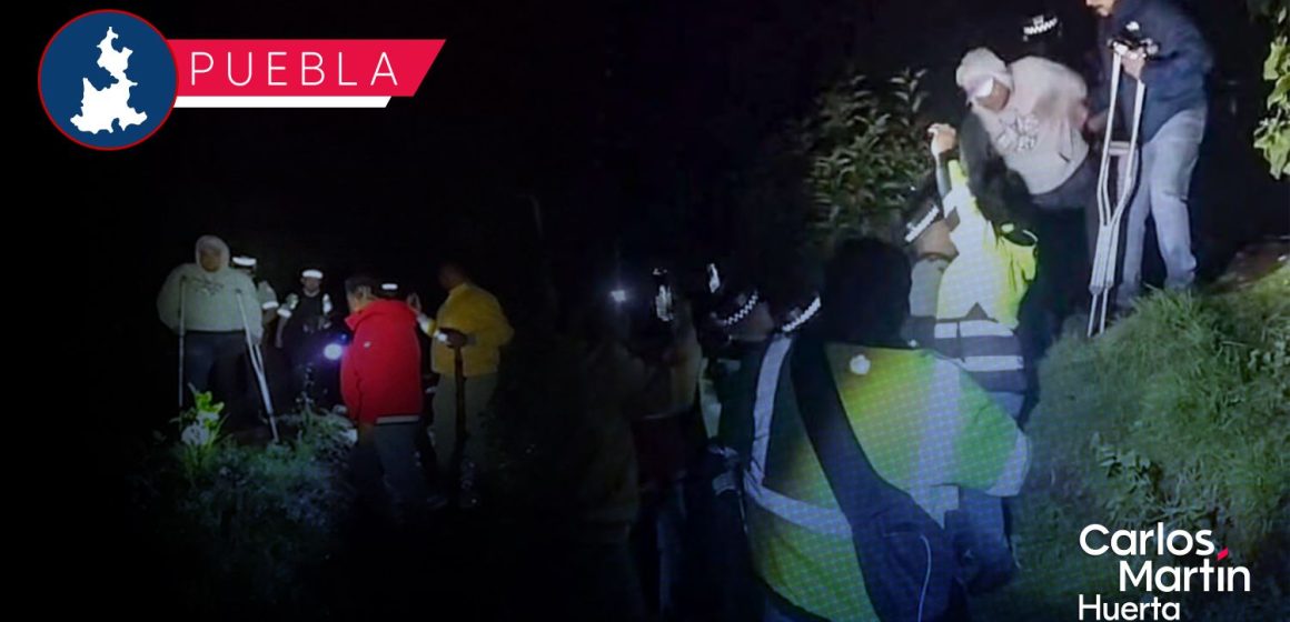 Rescatan a familia tras violento asalto en la autopista Puebla-Orizaba