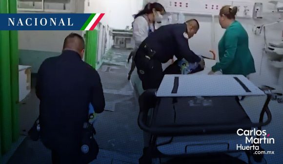 Rescatan a bebé abandonado en sanitarios del Metro UAM en Iztapalapa
