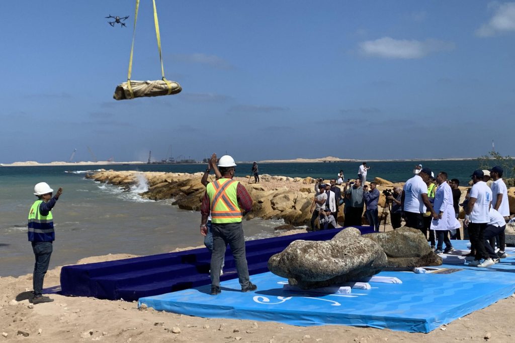 Revelan restos de una ciudad sumergida en Egipto de más de 2000 años 1 Revelan restos de una ciudad sumergida en Egipto de más de 2000 años
