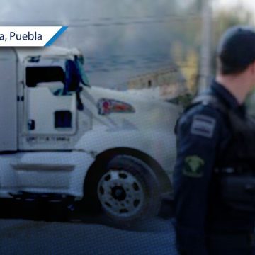 Robo a transporte de carga en San Pedro Cholula: Operativos reducen delito