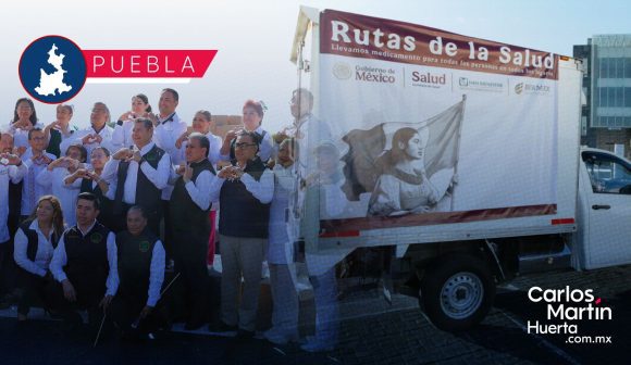 Puebla se suma a las Rutas de la Salud en la distribución de medicamentos  