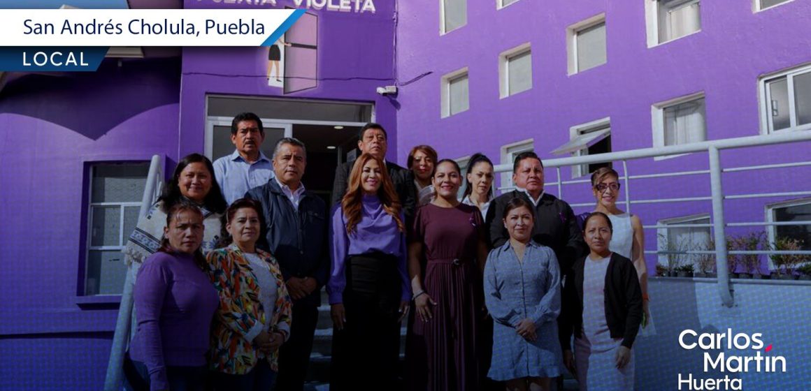 San Andrés Cholula impulsa la formación de Mujeres Violeta contra la violencia y por la igualdad