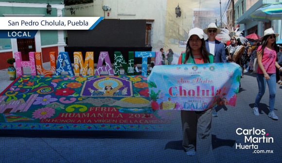 San Pedro Cholula participó en actividades culturales de la Feria de Huamantla 2025