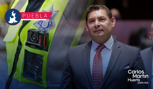 Se instalarán 3,300 cámaras a policías en la ciudad de Puebla; serán controladas por el C5