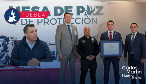 Seguridad en Puebla: SSC refuerza operativos y recibe reacreditación internacional