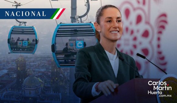 Cablebús en Puebla será un excelente transporte público: Sheinbaum