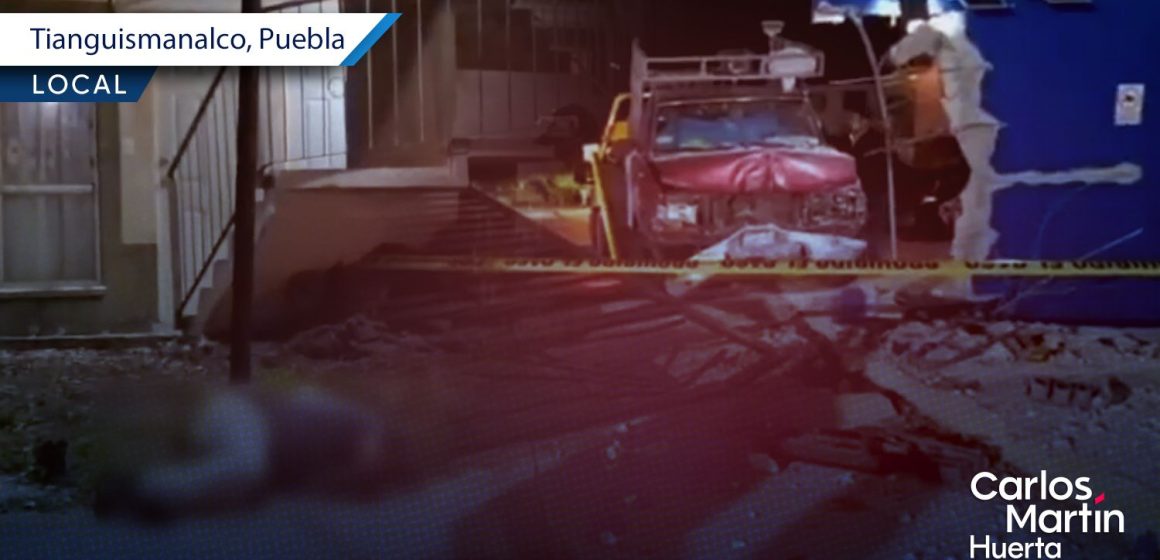 Accidente en Tianguismanalco: Conductor ebrio y en diálisis impacta contra fraccionamiento Buenavista