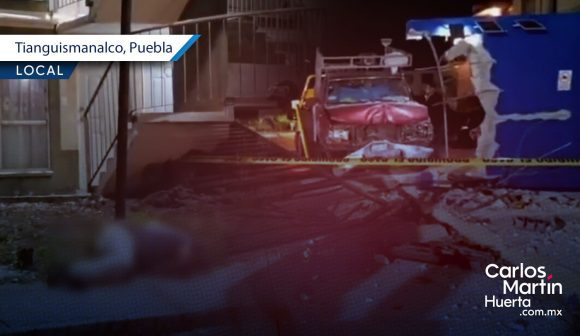 Accidente en Tianguismanalco: Conductor ebrio y en diálisis impacta contra fraccionamiento Buenavista