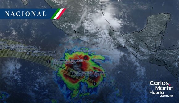 Tormenta tropical Ivo ocasionará lluvias y oleaje peligroso en el occidente de México