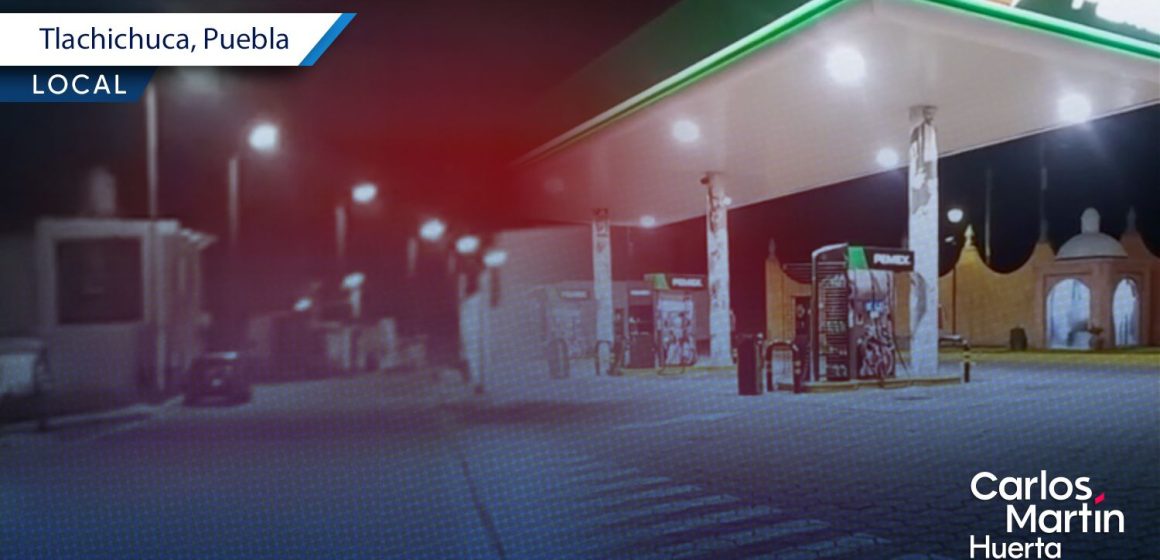 Trabajadores frustran asalto a gasolinera en Tlachichuca; delincuentes huyen