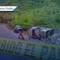 Trailero fallece tras volcadura en la carretera Izúcar – Acatlán