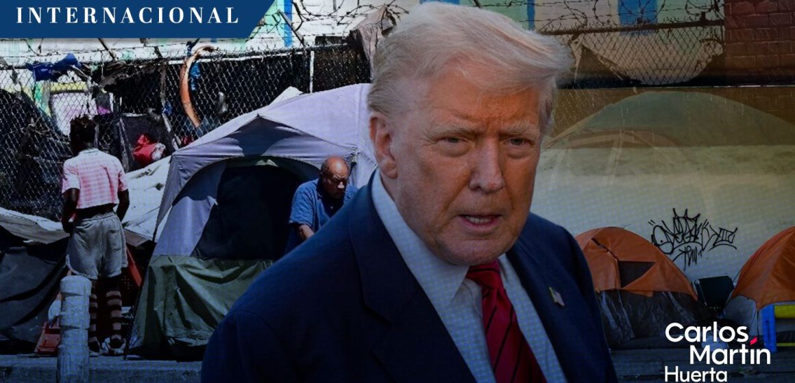 Trump anuncia plan para expulsar a las personas en situación de calle de Washington D.C.