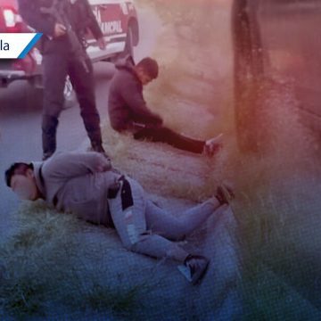 Vecino atropella a delincuentes y frustra asalto a gasolinera en San Francisco Mixtla