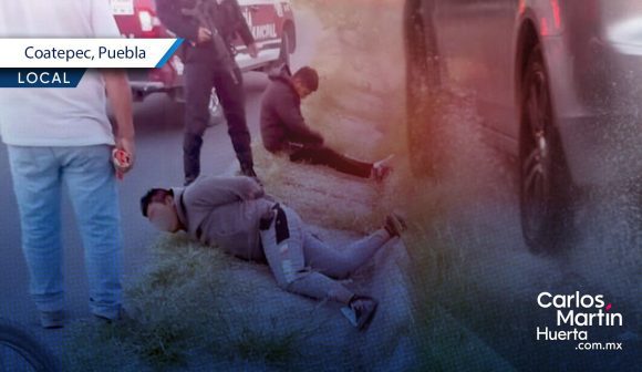 Vecino atropella a delincuentes y frustra asalto a gasolinera en San Francisco Mixtla