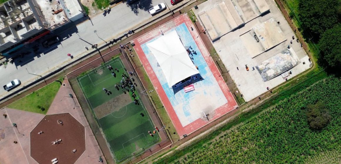 Rehabilitación del Parque Skate Quetzalcóatl en Huejotzingo