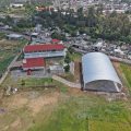Supervisa Omar Muñoz arco techo en San Lorenzo Almecatla
