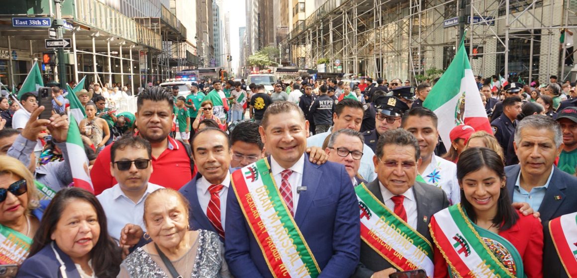 Gobierno de Puebla impulsa el “Mexican Day Parade” en Nueva York con mayor apoyo económico