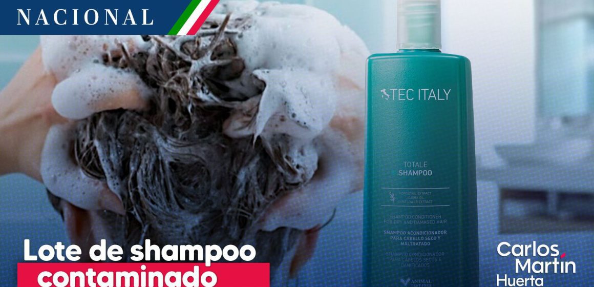 ¡Alerta! Profeco advierte por lote de shampoo contaminado