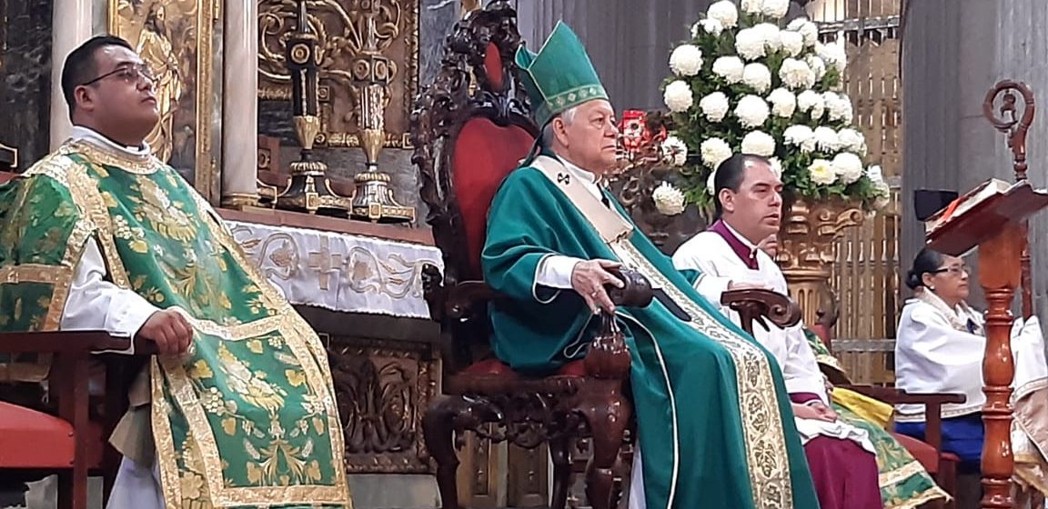 Arzobispo de Puebla llama a fortalecer la humildad en septiembre y ora por Aida Karina, madre buscadora asesinada