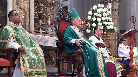 Arzobispo de Puebla llama a fortalecer la humildad en septiembre y ora por Aida Karina, madre buscadora asesinada