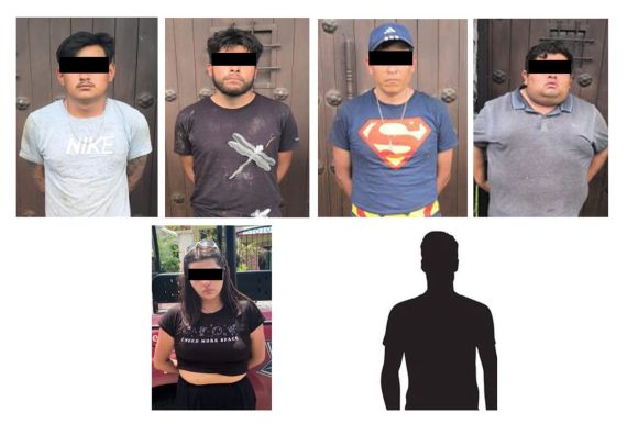 Detiene SSP a seis personas presuntamente dedicadas al robo a transporte de carga