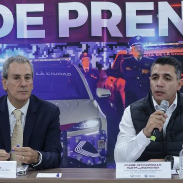 Implementarán bodycams en policías de Puebla para proteger a ciudadanos y oficiales
