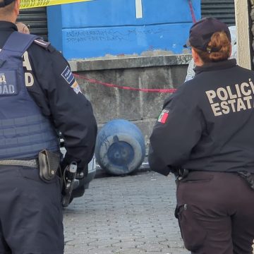 Hallan cadáver dentro de un tambo en el Centro Histórico de Puebla