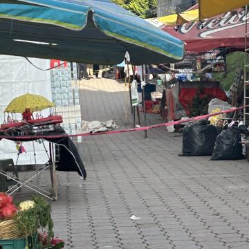 Fallece hombre por infarto en la Feria del Chile en Nogada en San Andrés Calpan
