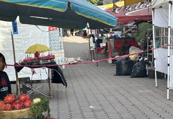 Fallece hombre por infarto en la Feria del Chile en Nogada en San Andrés Calpan