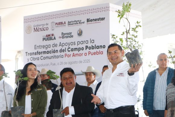 Anuncia Alejandro Armenta rehabilitación de la carretera Amozoc – Nopalucan 