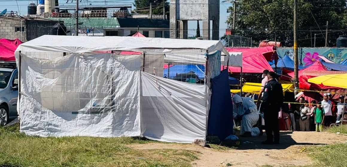 Asesinan a comerciante en tianguis de San Pablo Xochimehuacán, Puebla
