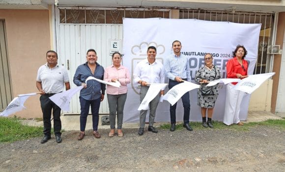 Las familias de Cuautlancingo merecen calles dignas: Omar Muñoz inicia pavimentación en Sanctorum
