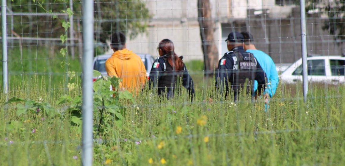 Se aseguran a dos personas por quebrantar sellos de clausura en obra irregular