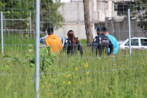 Se aseguran a dos personas por quebrantar sellos de clausura en obra irregular