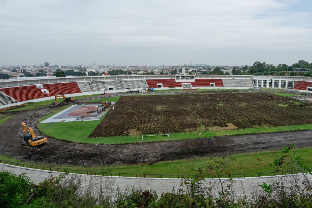 Con 729.6 mdp, Puebla construye la Universidad del Deporte en el Estadio Olímpico de Zaragoza 1 estadio zaragoza obra 675675