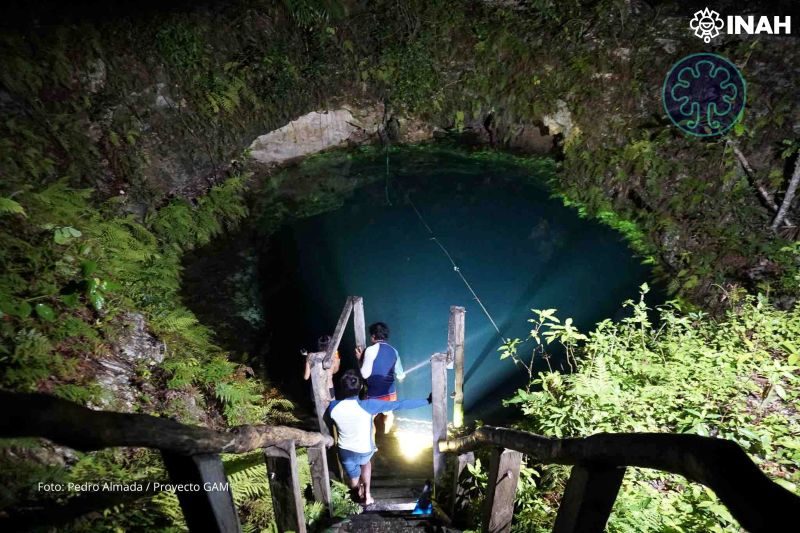 Descubren dientes de tiburón prehistórico en cenote de Quintana Roo; con más de 15 millones de años 2 foto1