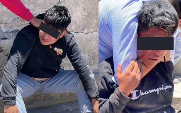 Justicia por mano propia: Pobladores intentan linchar a supuestos ladrones y vandalizan patrulla