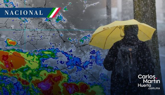 ¿Qué estados esperan lluvias fuertes a muy fuertes?