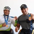 Poblanos conquistan el Maratón de la CDMX en silla de ruedas