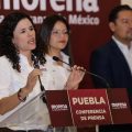 Luisa María Alcalde respalda posible reelección de Pepe Chedraui en Puebla para 2027