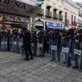 Incidente en operativo de reordenamiento en el Centro Histórico de Puebla